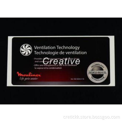 UV / Waterproof Resistant Custom Sticker Labels Logo Decals